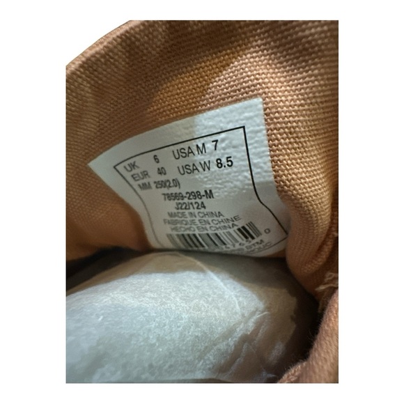 Palladium Unisex Pallashock Lo Organic 2 Sneaker - Size 7 Men / 8.5 Women - Picture 6 of 8